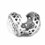 Mandy Silver Core Diamond CZ Jewelry Beads Rosary