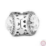 Mandy Silver Core Diamond CZ Jewelry Beads Rosary