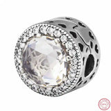 Mandy Silver Core Diamond CZ Jewelry Beads Rosary
