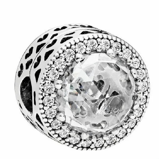 Mandy Silver Core Diamond CZ Jewelry Beads Rosary