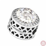 Mandy Silver Core Diamond CZ Jewelry Beads Rosary