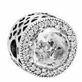 Mandy Silver Core Diamond CZ Jewelry Beads Rosary