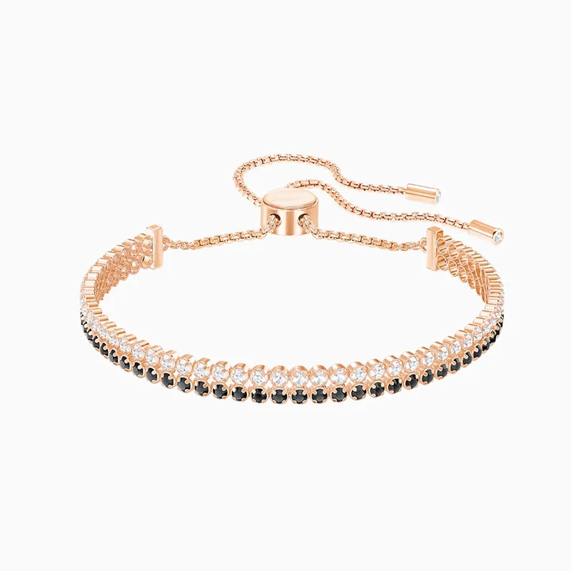 Mandy Charms Rose Bracelet - Romantic Style Jewelry