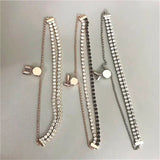 Mandy Charms Rose Bracelet - Romantic Style Jewelry