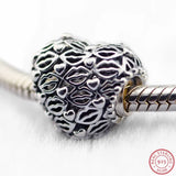 925 Silver Love And Kiss Heart And Lips Toy DIY Charms