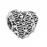 925 Silver Love And Kiss Heart And Lips Toy DIY Charms