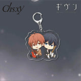 Given Anime Keychain Mafuyu Ritsuka Haruki Akihiko Acrylic Gift