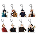 Given Anime Keychain Mafuyu Ritsuka Haruki Akihiko Acrylic Gift