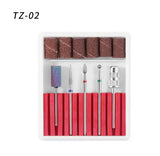 Ceramic Tungsten Steel Alloy Grinding Head Set - 5 Pieces