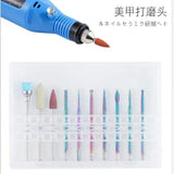 Tungsten Steel Alloy Magic Grinding Head Set for Manicure