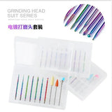 Tungsten Steel Alloy Magic Grinding Head Set for Manicure