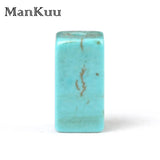 4x8mm Rectangular Column Turquoises Stone Beads For Jewelry Making