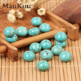6x10 mm Abacus Turquoises Beads Rondelle Green Beads For Jewelry Making 20pcs