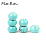 6x10 mm Abacus Turquoises Beads Rondelle Green Beads For Jewelry Making 20pcs