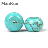 6x10 mm Abacus Turquoises Beads Rondelle Green Beads For Jewelry Making 20pcs