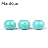 6x10 mm Abacus Turquoises Beads Rondelle Green Beads For Jewelry Making 20pcs