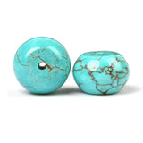 6x10 mm Abacus Turquoises Beads Rondelle Green Beads For Jewelry Making 20pcs