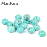 6x10 mm Abacus Turquoises Beads Rondelle Green Beads For Jewelry Making 20pcs