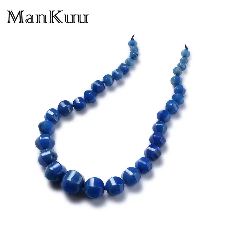 8-20mm Hexagon Jade Stone Beads for Jewelry Making