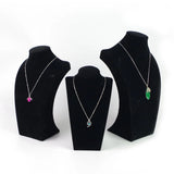 Velvet Necklace Display Stand Holder for Shows