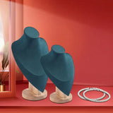 Mannequin Bust Display Stand for Earring Pendant Chain Girls Showroom