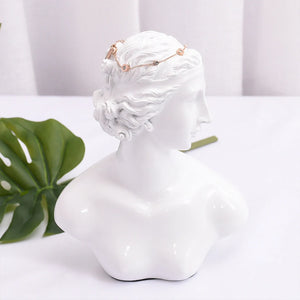 Mannequin Jewelry Display Bust Chain Holder for Shop Counter