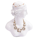 Mannequin Statue Necklace Jewelry Display Holder Props Home Decor