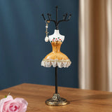 Metal Mannequin Dress Holder Jewelry Rack with 6 Hooks