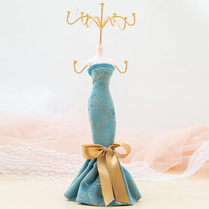 Mannequin Jewelry Display Stand for Necklace Bracelet Earrings