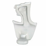 Resin Mannequin Earring Display Stand Silver