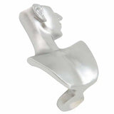 Sliver Mannequin Earring & Necklace Display Stand for Pendant