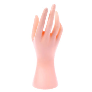 Mannequin Hand Jewelry Display Stand Holder - White