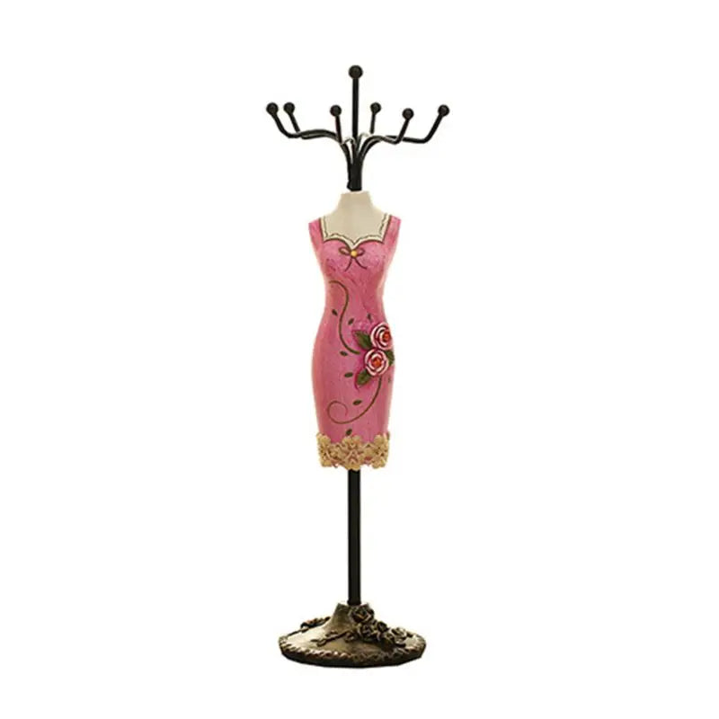 Mannequin Jewelry Display Stand Organizer Rack Cheongsam Model Rack Durable