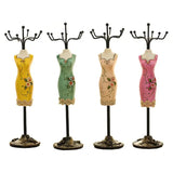 Mannequin Jewelry Display Stand Organizer Rack Cheongsam Model Rack Durable