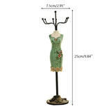 Mannequin Jewelry Display Stand Organizer Rack Cheongsam Model Rack Durable