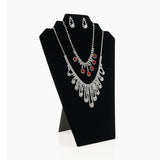 Mannequin Necklace Earrings Stand Jewelry Pendant Display Show Holder