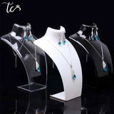 Mannequin Necklace Holder Pendant Display Stand Jewelry Display
