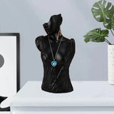 Resin Jewelry Necklace Display Bust Holder Rack for Necklaces
