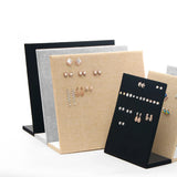 Velvet Suede Jewelry Display Stand Holder Rack