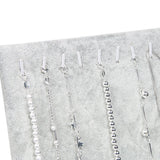 Velvet Suede Jewelry Display Stand Holder Rack
