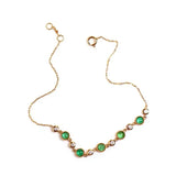 Mantianxing Natural Emerald Bracelet with Unique Style
