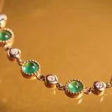 Mantianxing Natural Emerald Bracelet with Unique Style