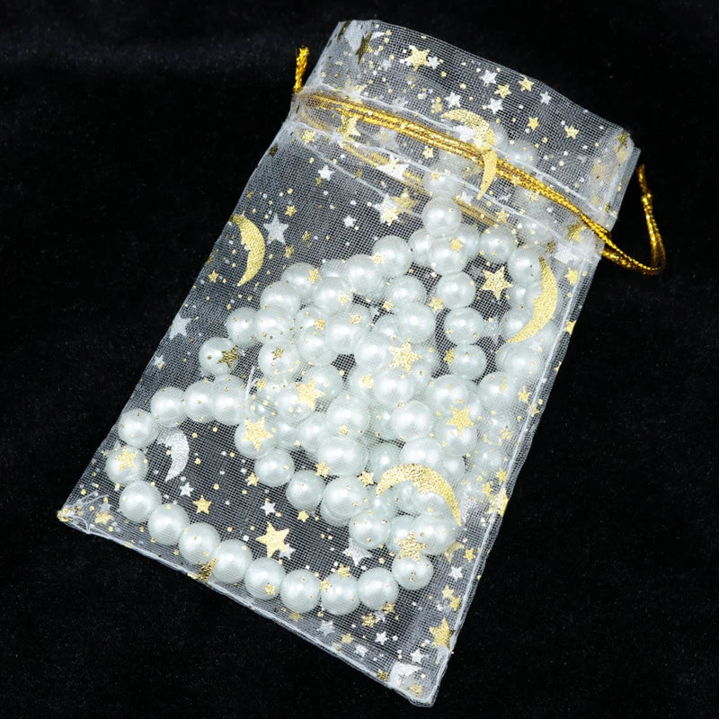 Candy Sweetmeat Earring Storage Display Organza Bags