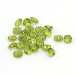 2.4mm Peridot Round Cut Loose Gemstone