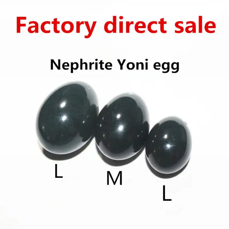 Natural Hetian Jade Egg for Postpartum Repair
