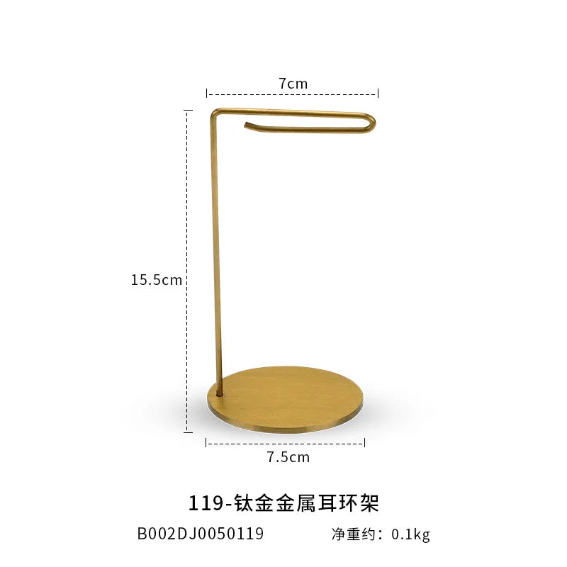 Metal Earring Rack Hook Display Stand