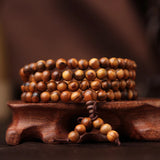 Nan 108 Level Aloe Kalimantan Bead Bracelets for Men and Women