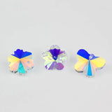 Sew On crystal Rhinestones AB glass crystal pendants star flower rivoli DIY