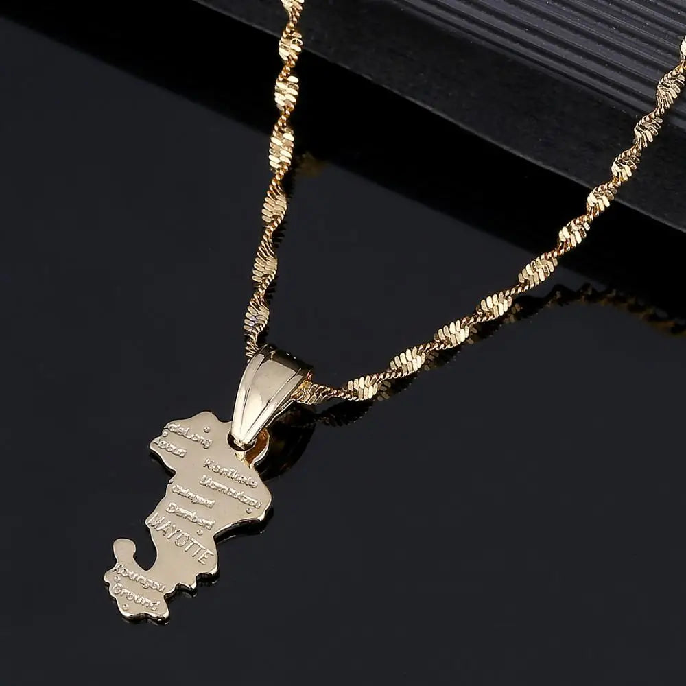 Mayotte Pendants Necklace French Jewelry for Women