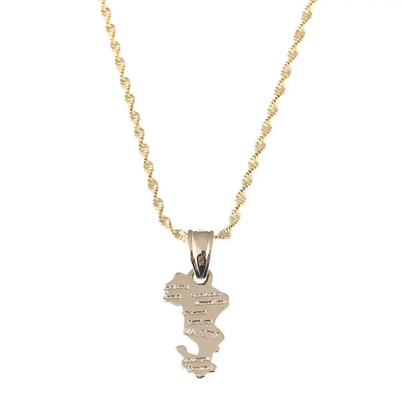 Mayotte Pendants Necklace French Jewelry for Women